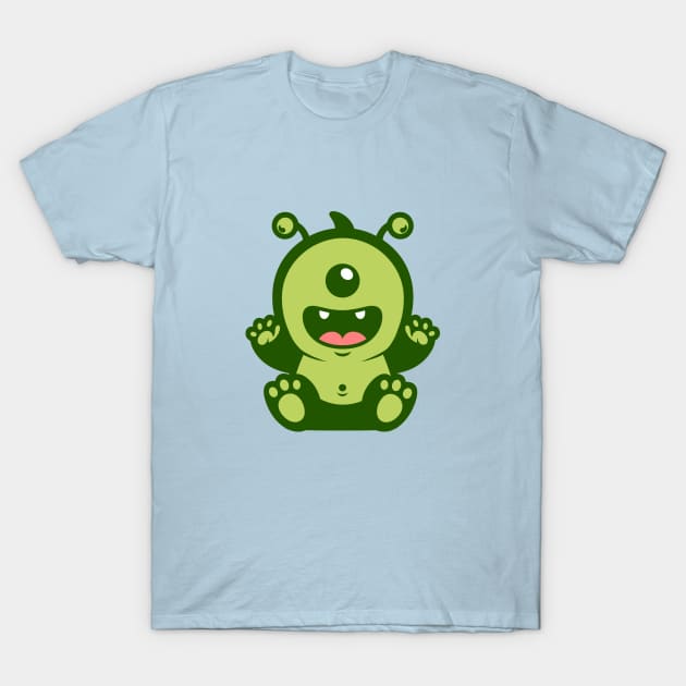 Monster Baby T-Shirt by KayBee Gift Shop